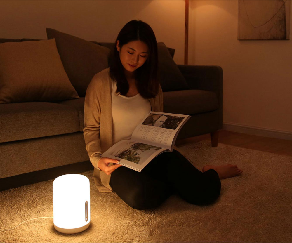 Xiaomi Mijia Mi Bedside lamp 2 - chytrá barevná stolní lampa 8 navod